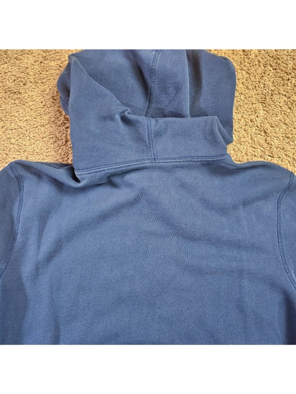 American Eagle Sweatshirt Mens M Blue Pullover Hoodie Logo Athletic Fit Casual - Picture 12 of 12
